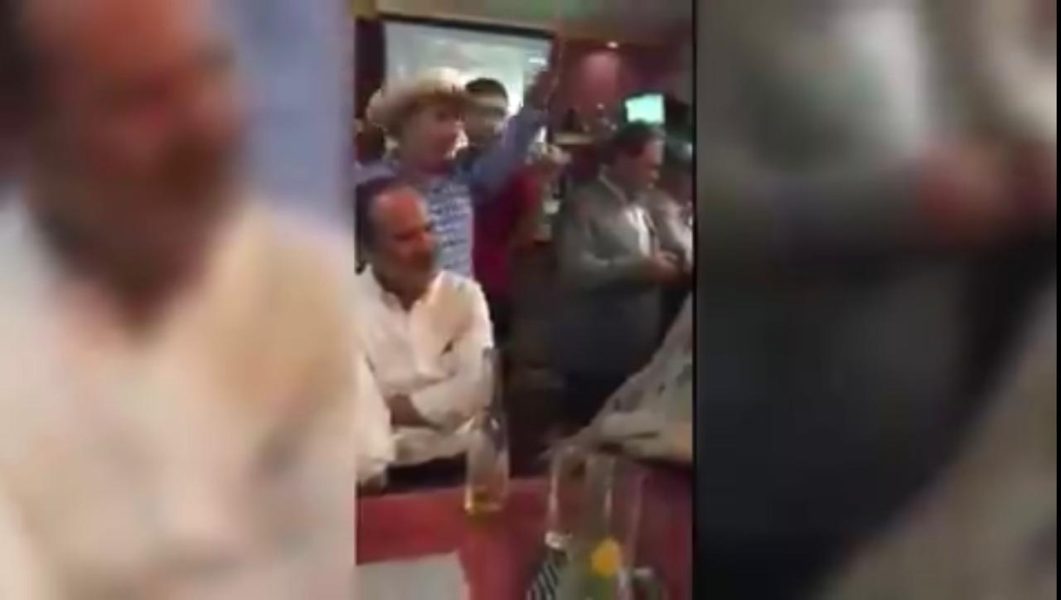 Organiza Gustavo Madero, Fiesta COVID. El senador del PAN hace gran reunión en pleno semáforo rojo +(video)