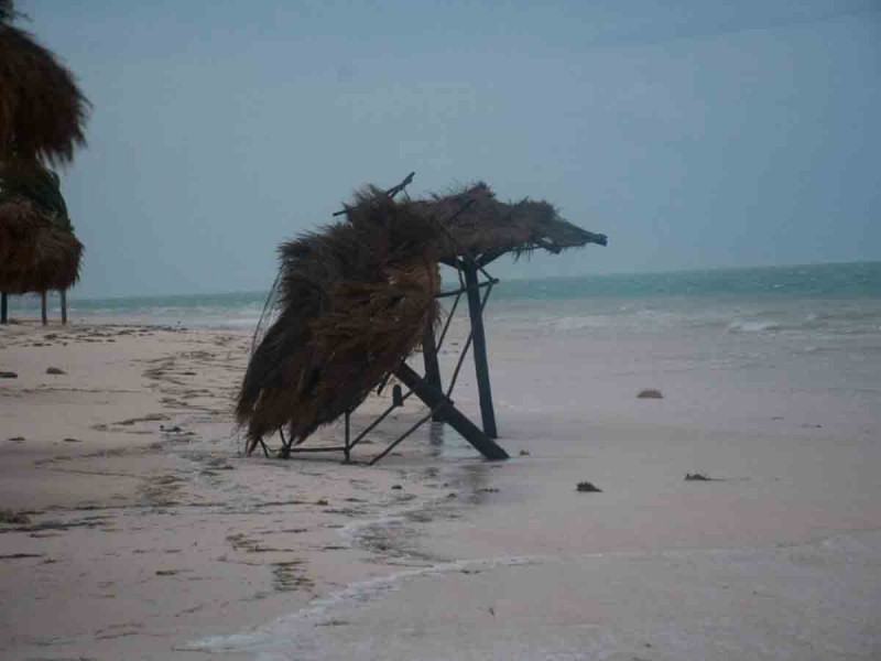 Sistema de baja presión afecta al país; alerta en 8 entidades por lluvias torrenciales