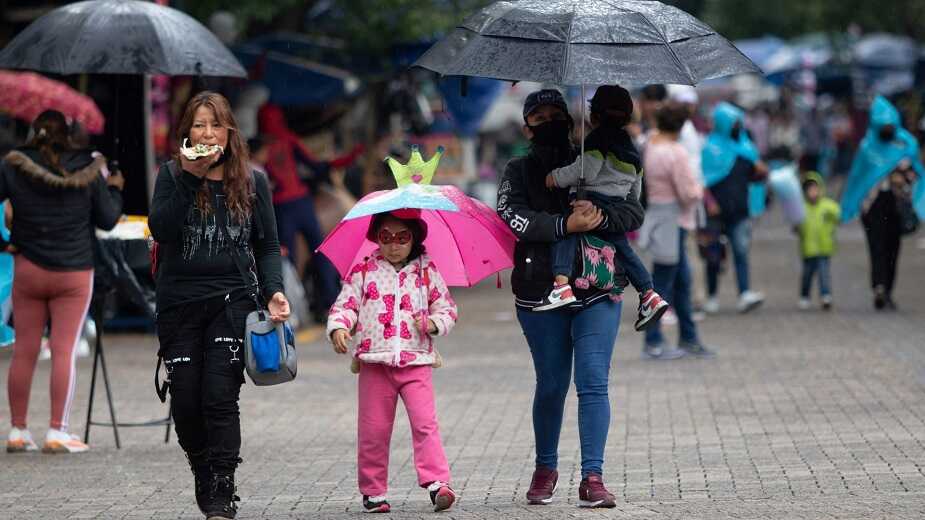 Por Onda Tropical Número 7, para hoy se pronostican lluvias intensas en el norte del Estado de México, Hidalgo y Puebla