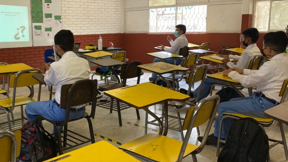 Contabiliza NL 22 menores contagiados en este regreso a clases presenciales