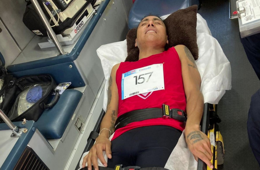 Corredor con discapacidad fue atropellado por camioneta de Maratón de Guadalajara