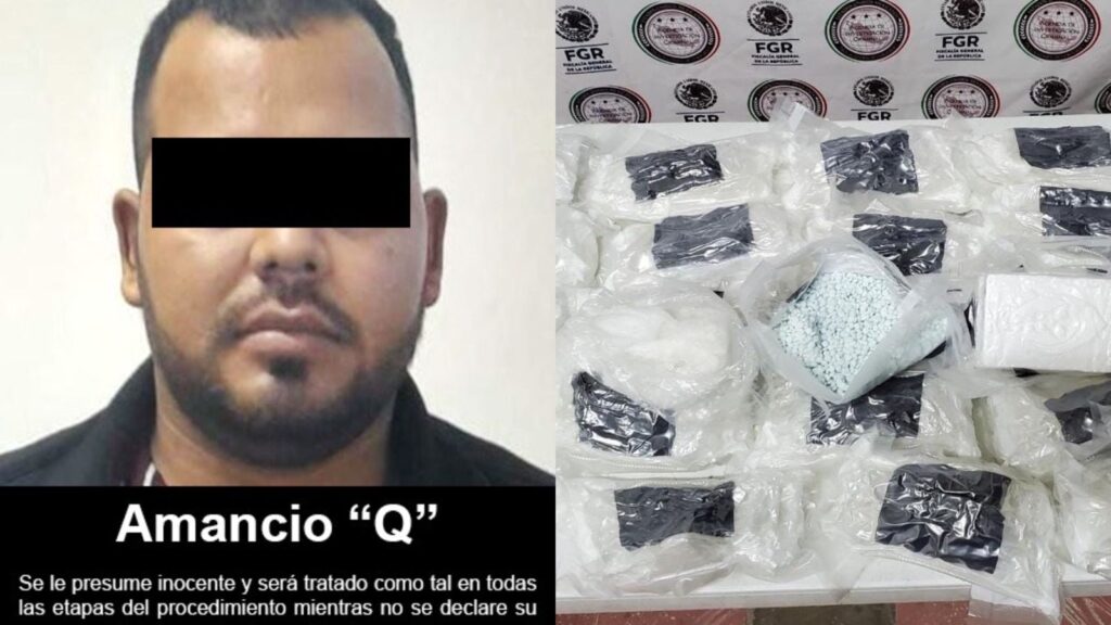 FGR: Amancio ‘N’ fue vinculado a proceso por un juez por el delito contra la salud