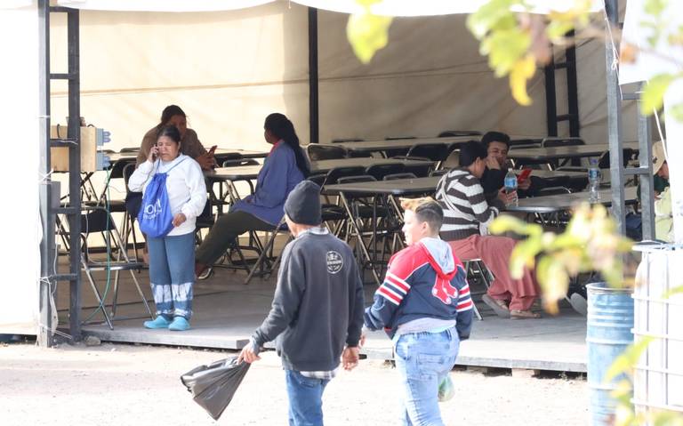 Frío no impide llegada de más migrantes a Ciudad Juárez